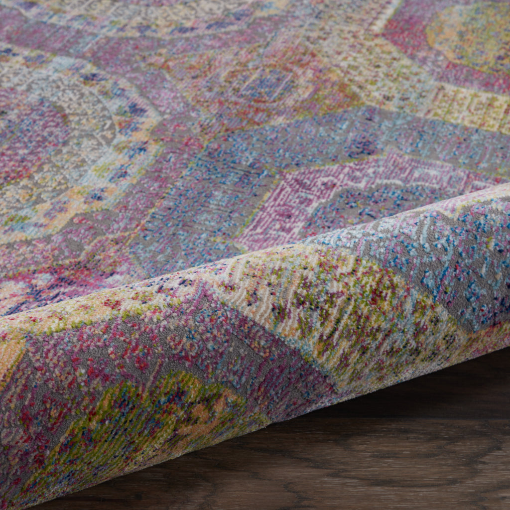 Nourison Home Global Vintage GLB05 Multicolor Indoor Runner - Medium Pile Runner with Bohemian Style