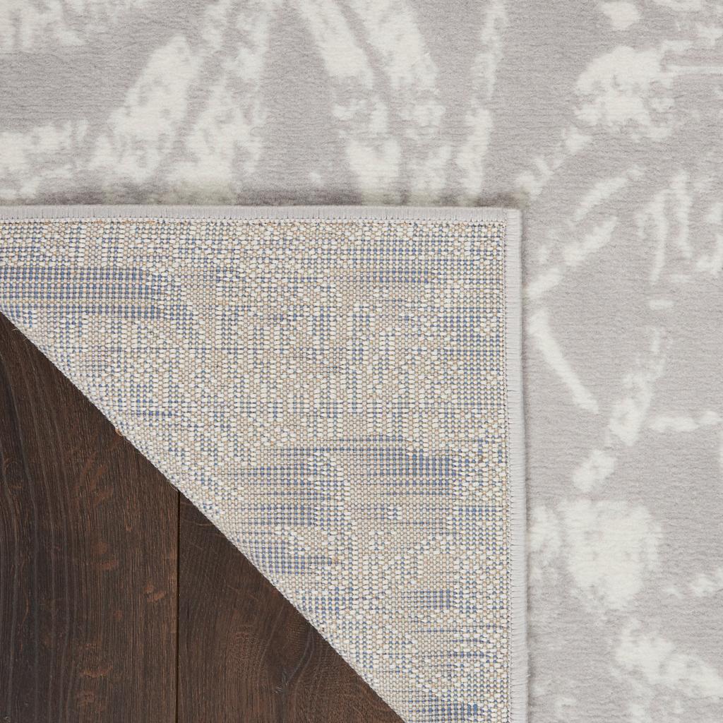 Nourison Home Whimsicle WHS05 Grey Indoor Runner - Farmhouse Power Loomed Machine Made Low Pile