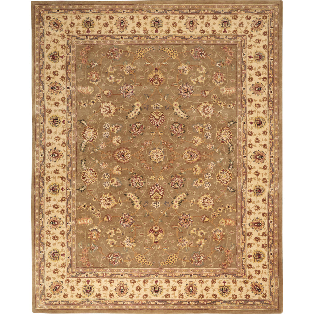 Nourison Home Nourison 2000 Multicolor 2003 Indoor Rectangle Area Rug - Traditional Hand Tufted Rug Made of New Zealand Wool & Silk-