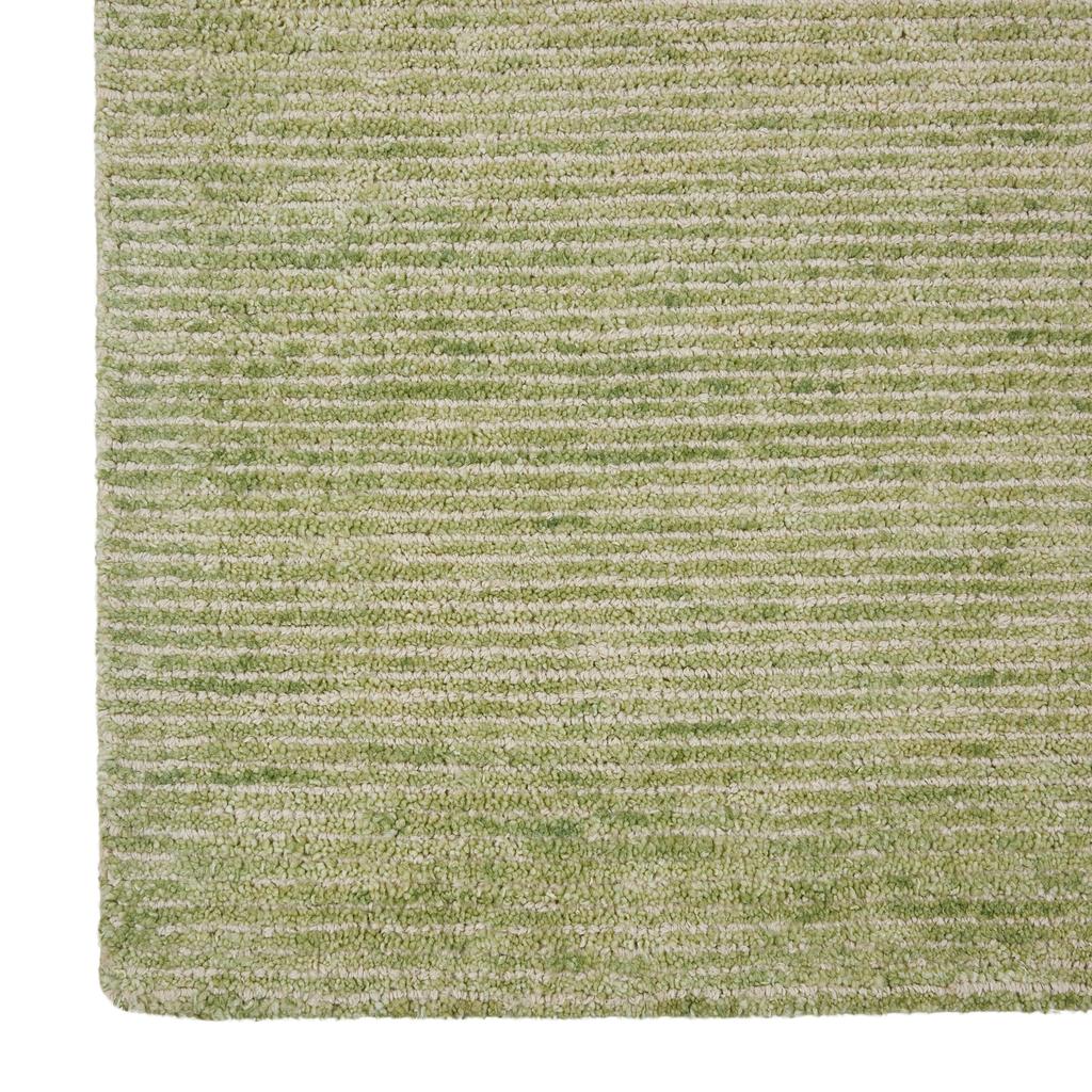 Nourison Home Weston WES01 Green Indoor Rectangle Area Rug - Modern Tufted Handmade Medium Pile