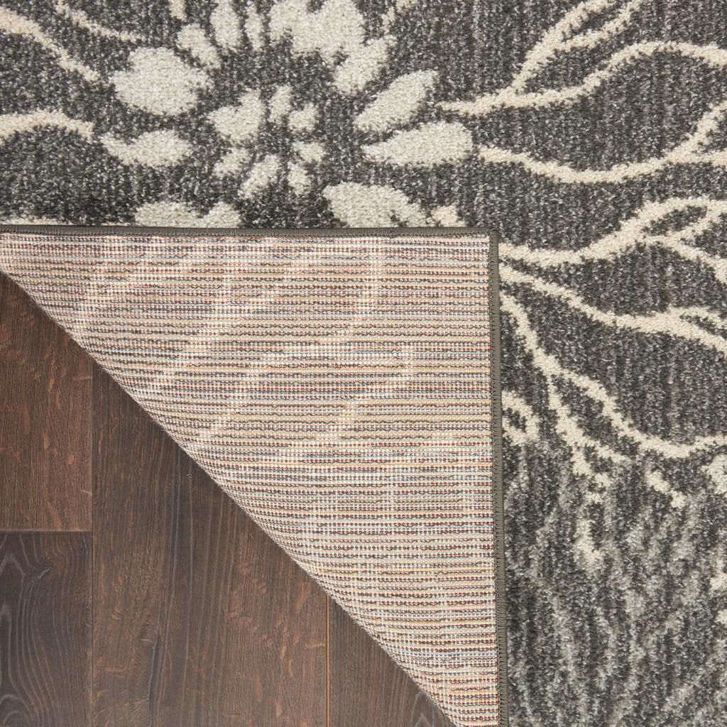 Nourison Home Passion PSN17 Charcoal Blue Indoor Runner - Contemporary Power Loomed Machine Made Medium Pile