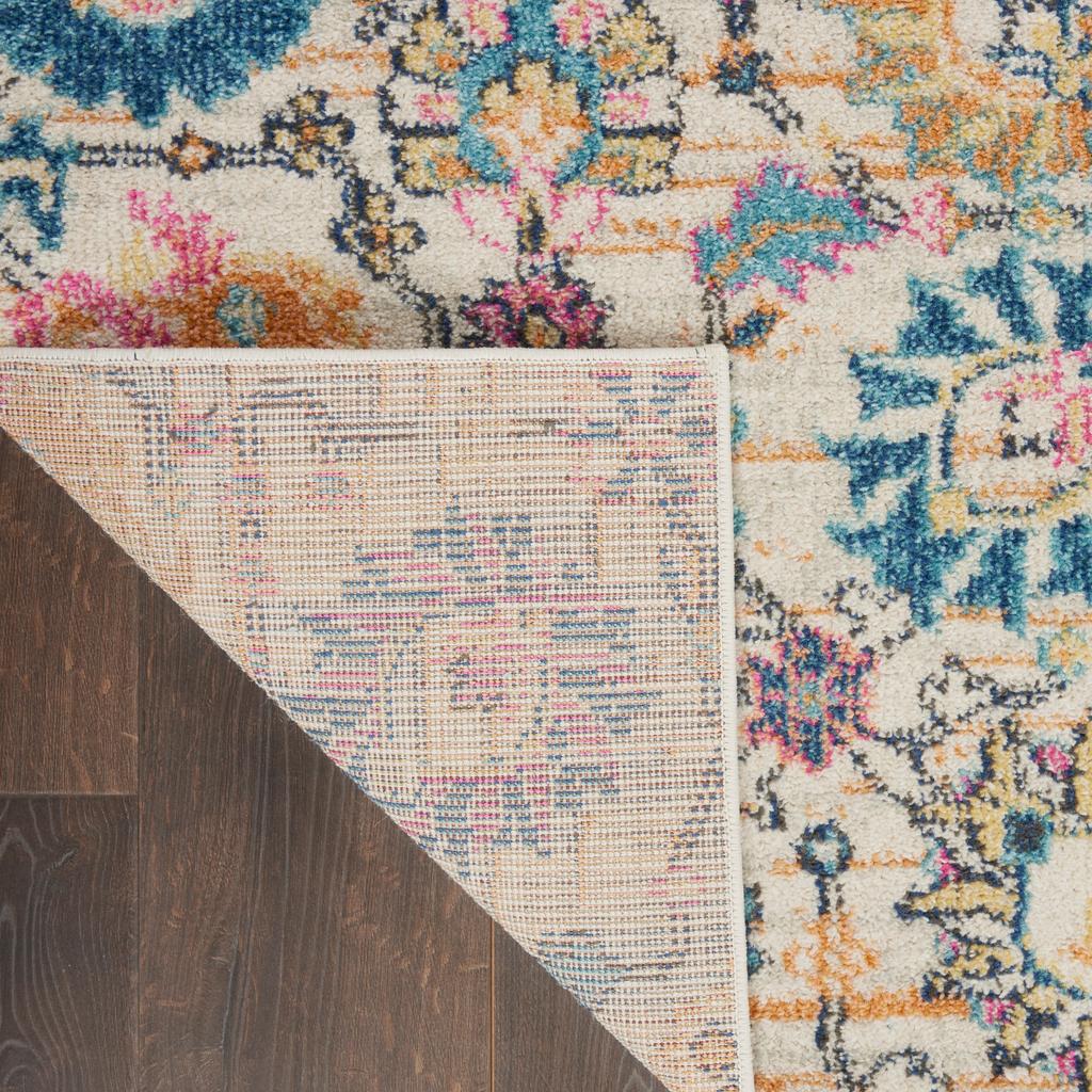 Nourison Home Passion PSN01 Ivory Multicolor Indoor Runner - Bohemian Power Loomed Machine Made Medium Pile