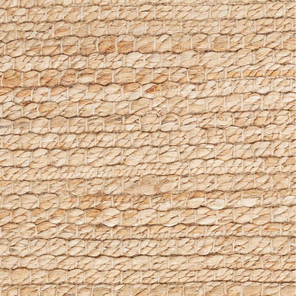 Nourison Home Natural Jute NJT01 Bleached Indoor Rectangle Area Rug - Farmhouse Hand Woven Handmade Medium Pile