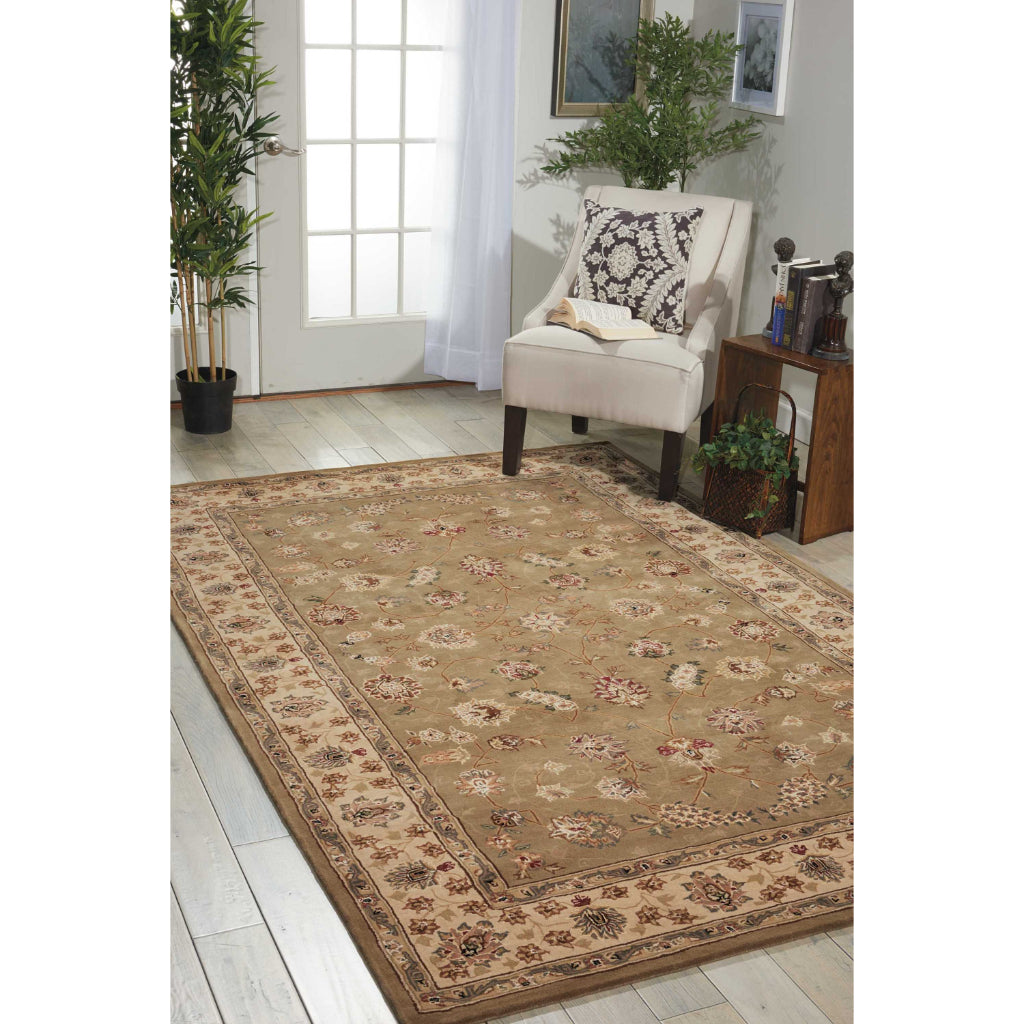 Nourison Home Nourison 2000 Multicolor 2003 Indoor Runner - Traditional Hand Tufted Runner Made of New Zealand Wool &amp; Silk