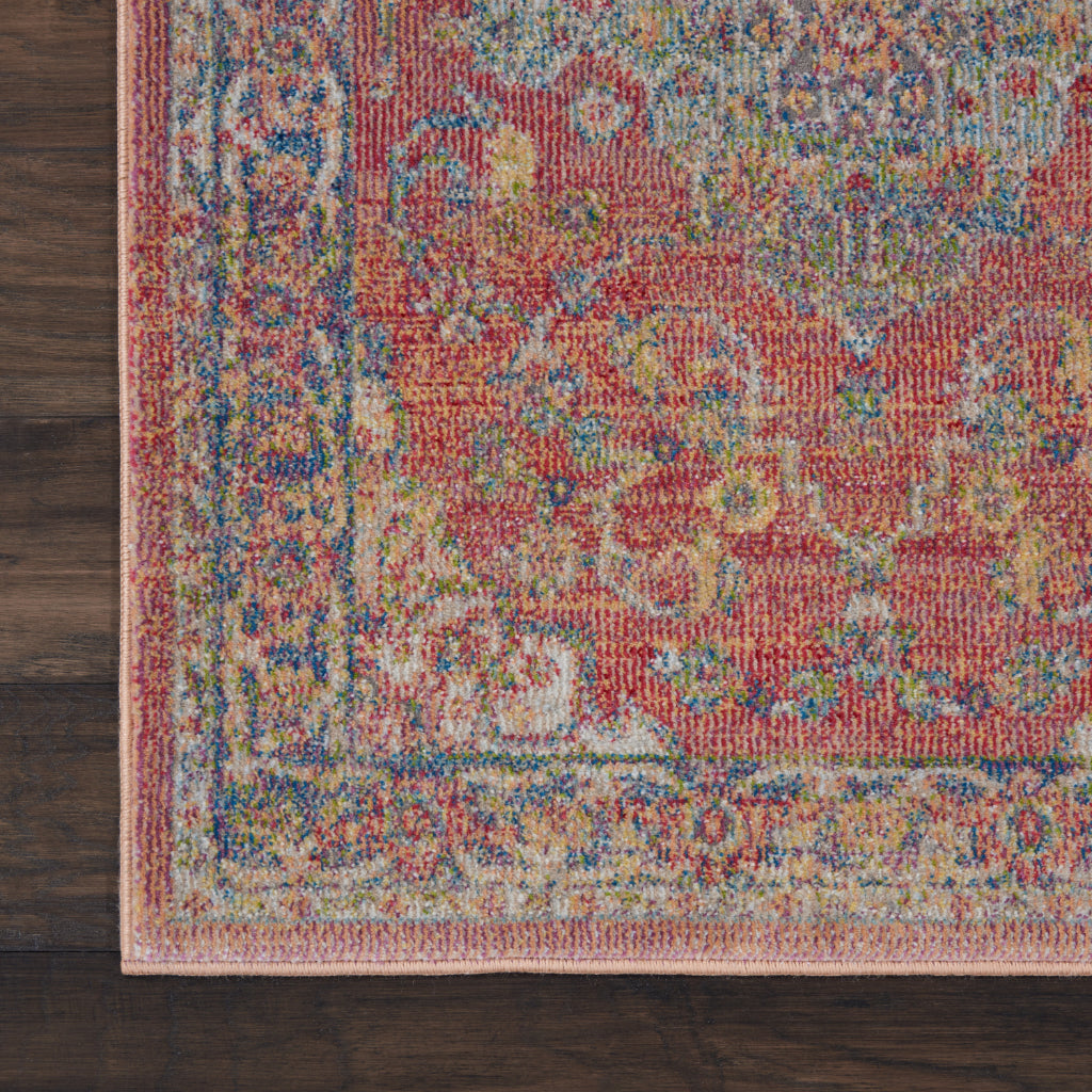 Nourison Home Global Vintage GLB01 Multicolor Indoor Runner - Traditional Persian Runner with Medium Pile
