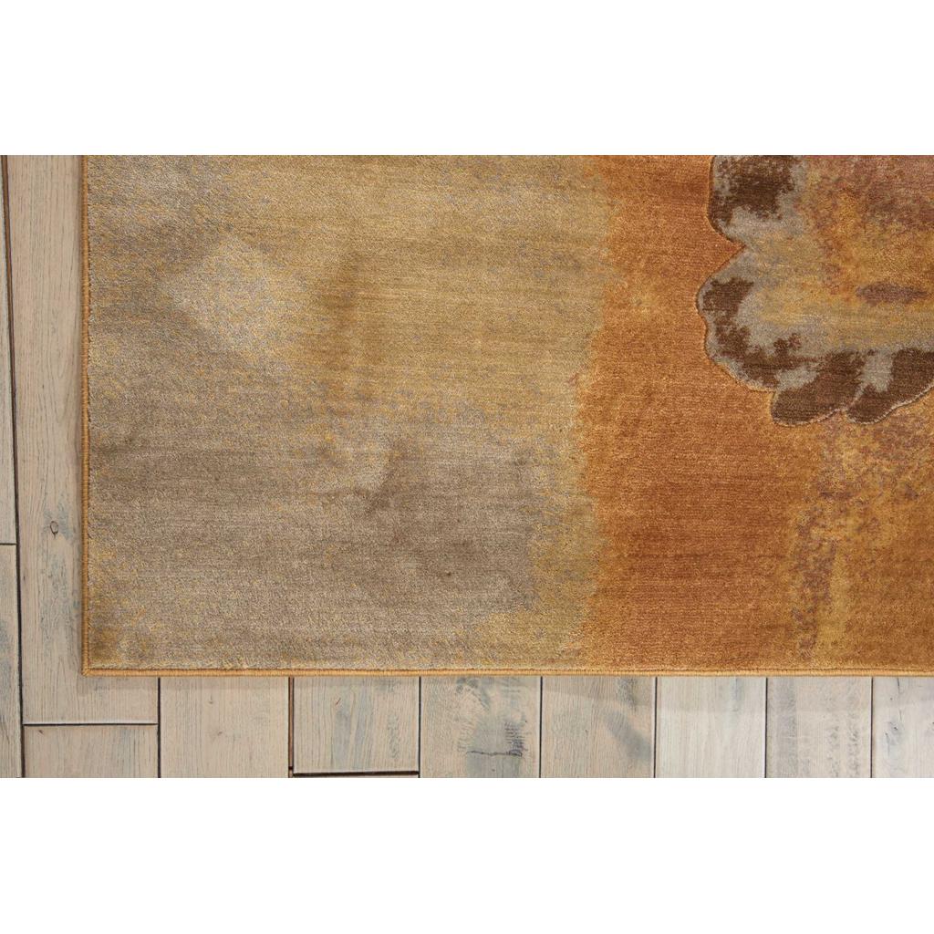 Nourison Home Somerset ST18 Beige Indoor Runner - Farmhouse Power Loomed Machine Made Medium Pile
