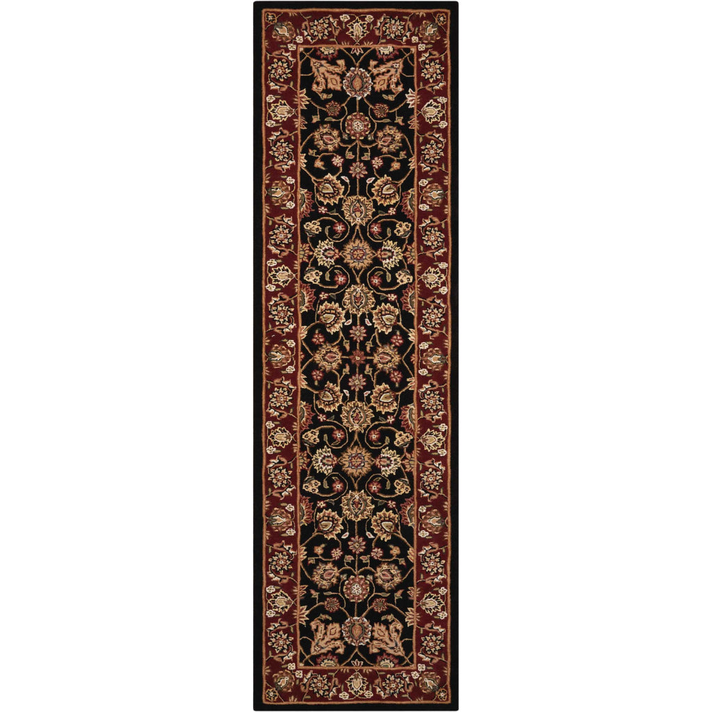Nourison Home Nourison 2000 Multicolor 2017 Indoor Runner - Traditional Hand Tufted Runner Made of New Zealand Wool & Silk-