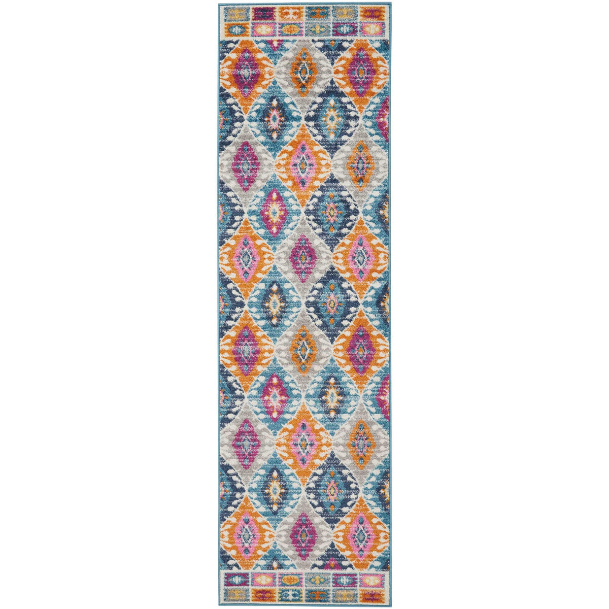 Nourison Home Passion PSN02 Multicolor Indoor Runner - Bohemian Power Loomed Machine Made Medium Pile