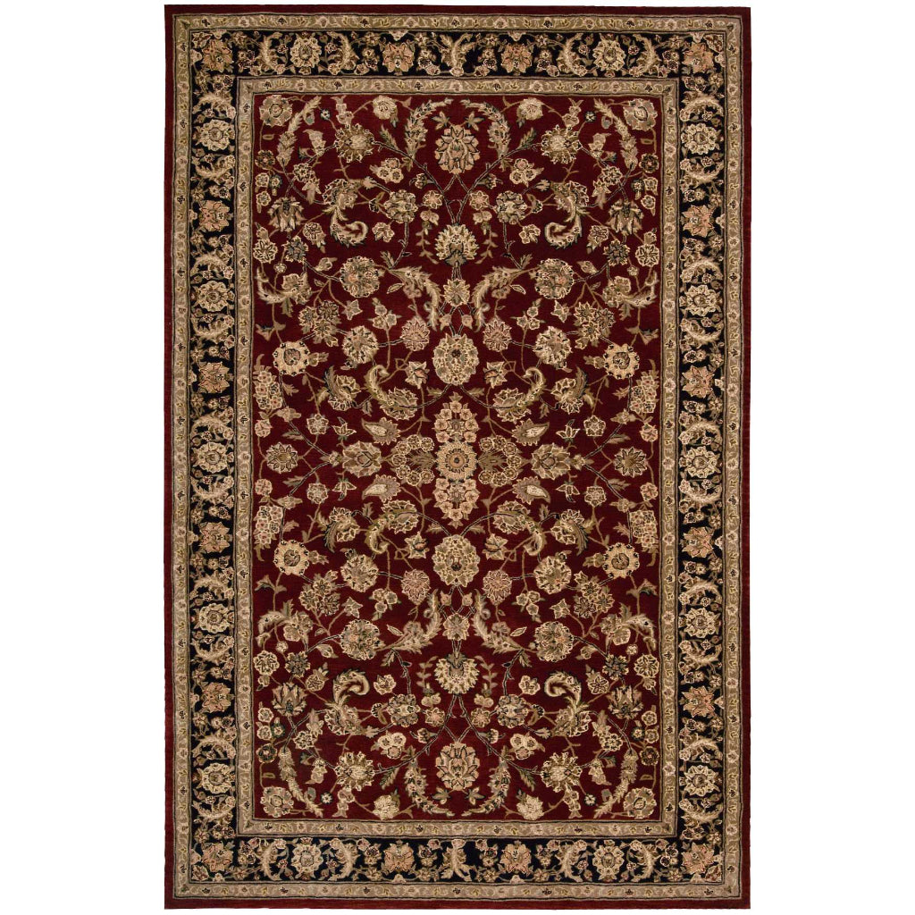 Nourison Home Nourison 2000 Multicolor 2002 Indoor Rectangle Area Rug - Traditional Hand Tufted Rug Made of New Zealand Wool & Silk-