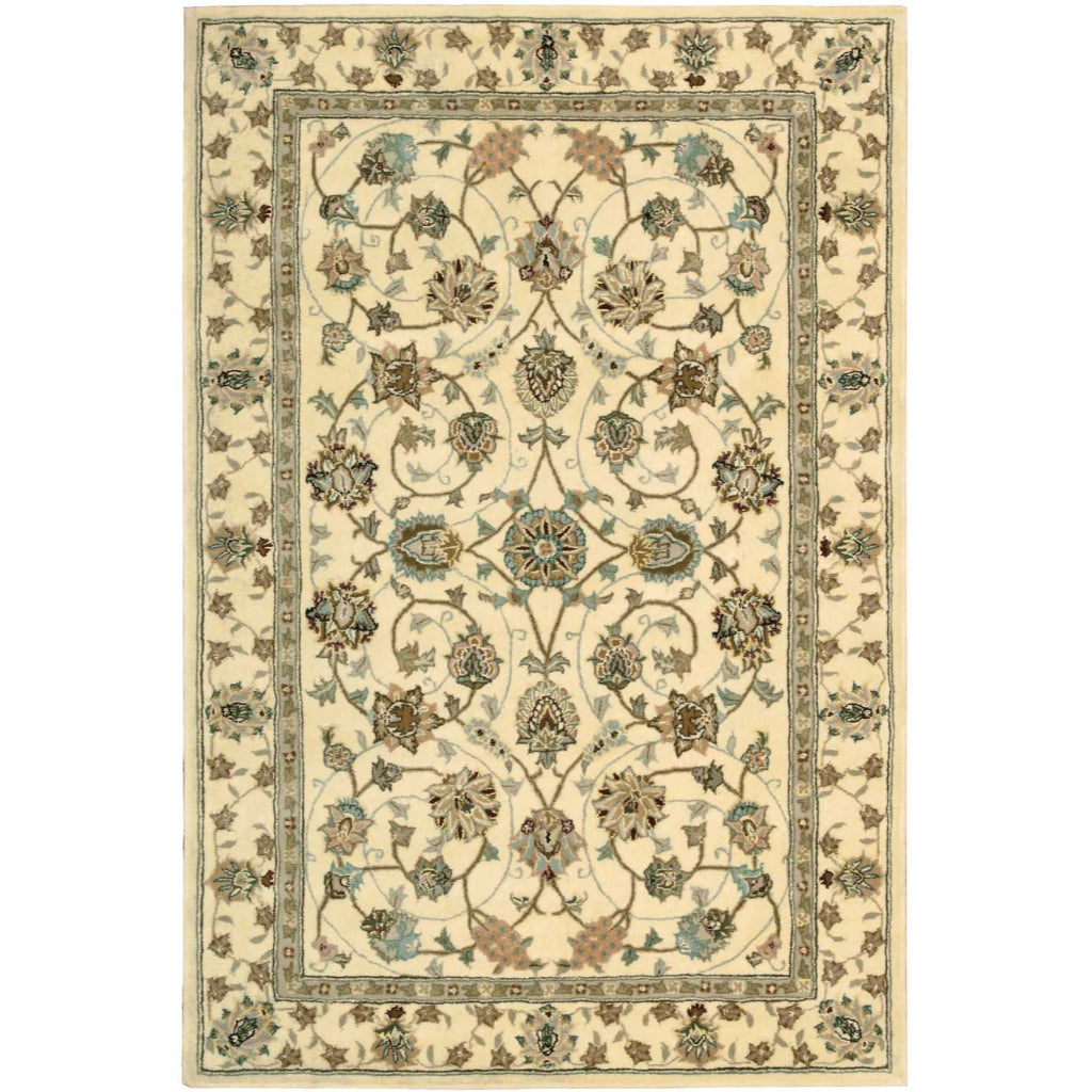 Nourison Home Nourison 2000 Multicolor 2023 Indoor Rectangle Area Rug - Classic Wool &amp; Silk Hand Tufted Rug