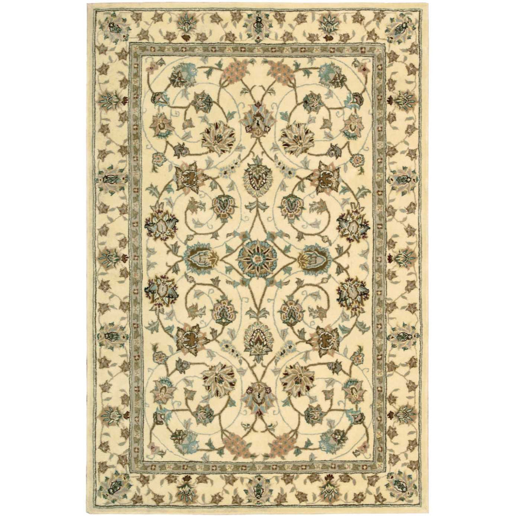 Nourison Home Nourison 2000 Multicolor 2023 Indoor Rectangle Area Rug - Classic Wool & Silk Hand Tufted Rug-