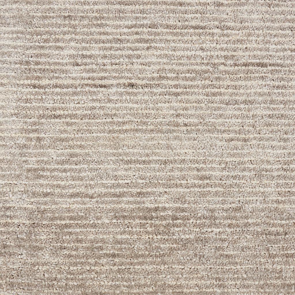 Nourison Home Weston WES01 Taupe Indoor Runner - Modern Tufted Handmade Medium Pile