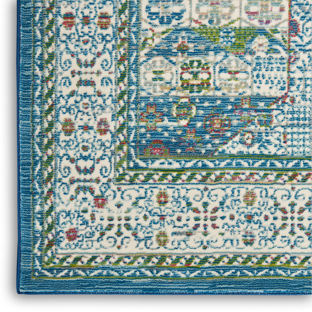 Nourison Home Global Vintage GLB17 Multicolor Indoor Runner - Medium Pile Bohemian Runner