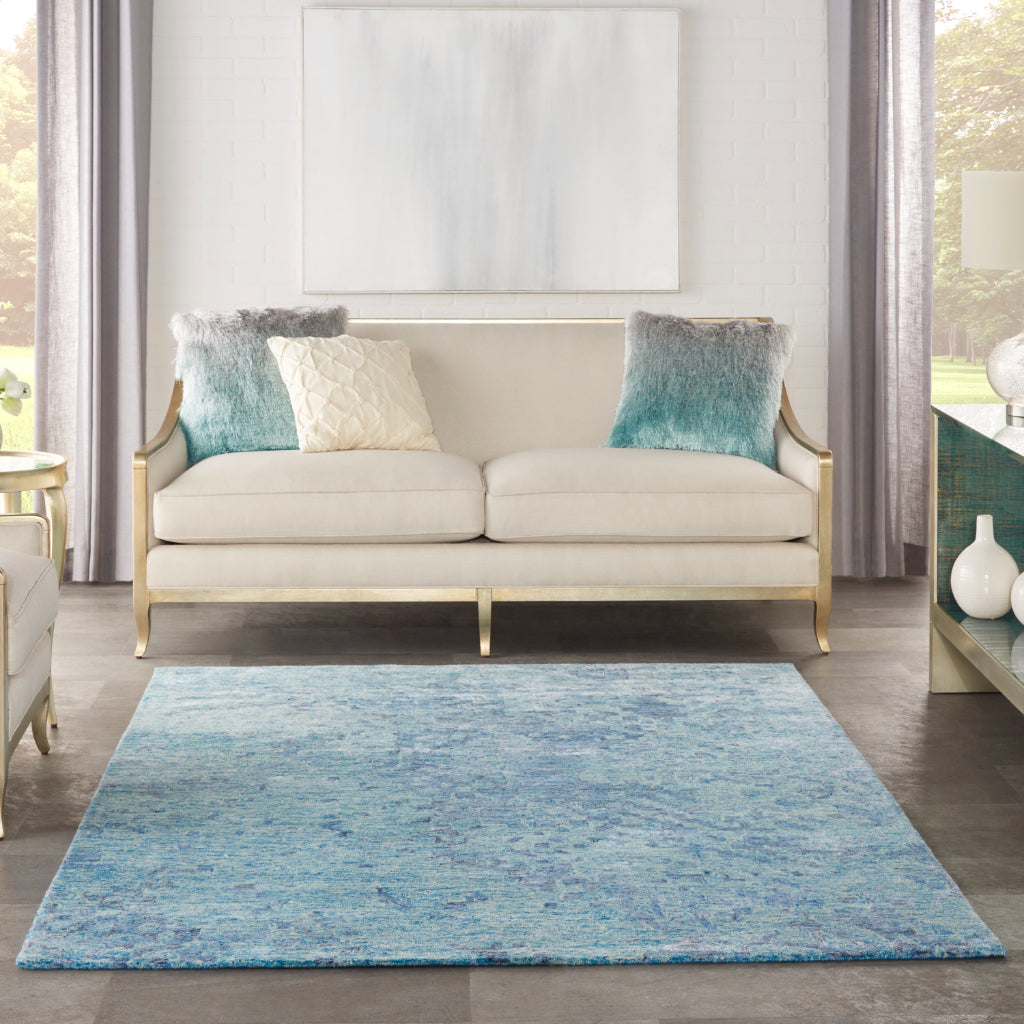 Nourison Home Gemstone GEM05 Alexandrite Rectangle Area Rug - Handmade Tufted Rug Made of 30% Wool & 70% Luxcelle-