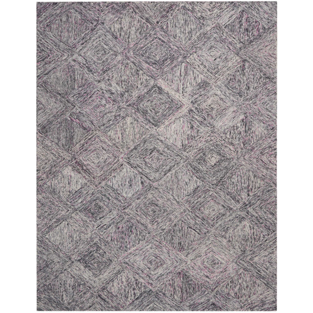 Nourison Home Linked LNK01 Two-Color Rectangle Indoor Area Rug - Hand Tufted Rug Made of 100% Wool-