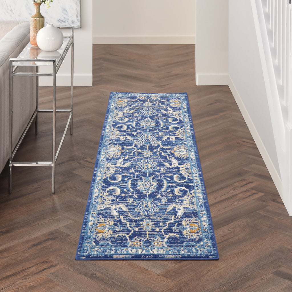 Nourison Home Grafix GRF24 Multicolor Indoor Runner - Power Loomed Medium Pile Runner