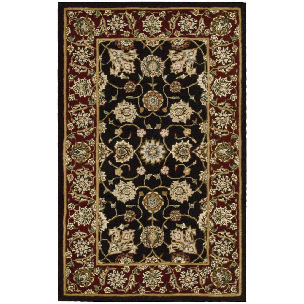 Nourison Home Nourison 2000 Multicolor 2017 Indoor Rectangle Area Rug - Traditional Hand Tufted Rug Made of New Zealand Wool &amp; Silk