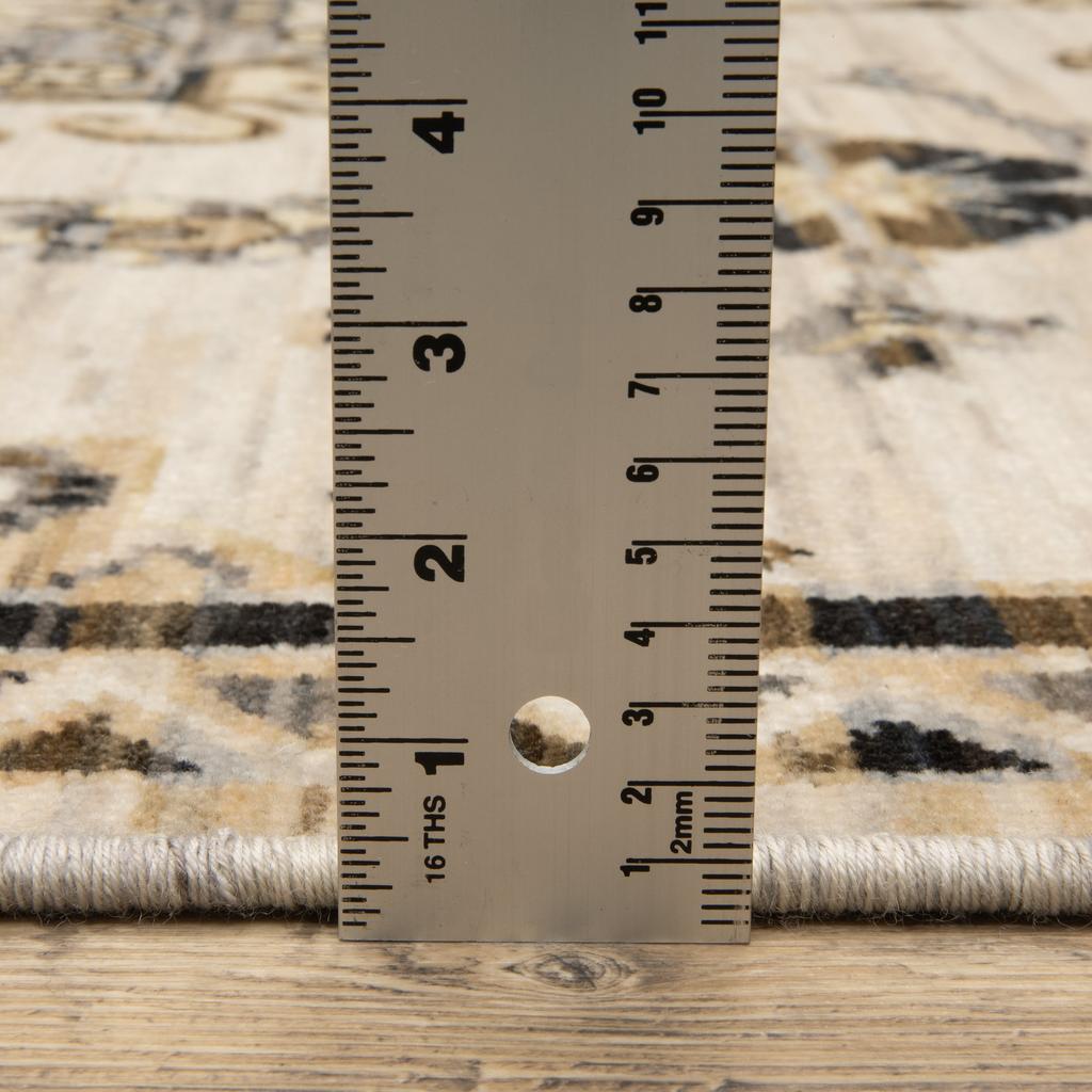 Oriental Weavers Acacia ACA04 Brown Rectangle Indoor Area Rug Oriental Pattern-