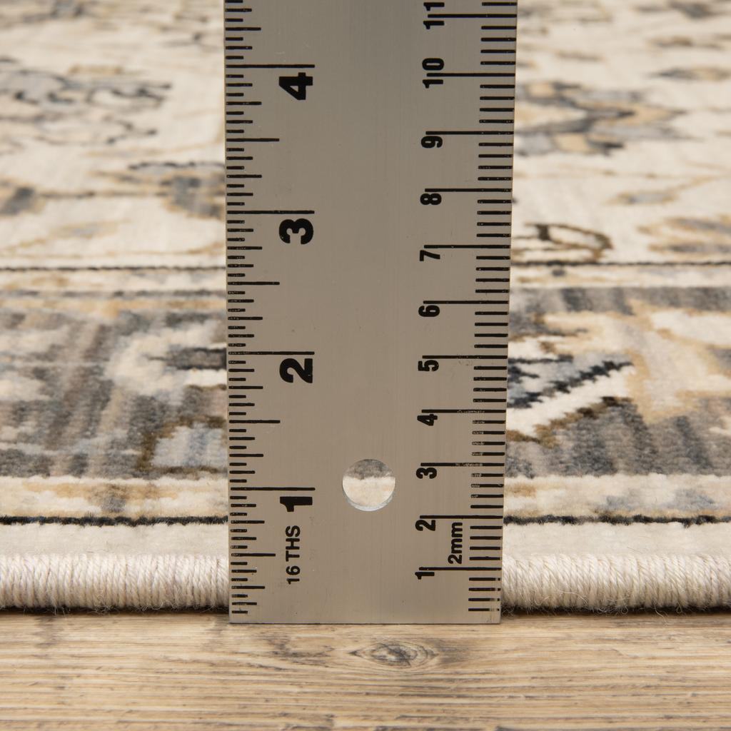 Oriental Weavers Acacia ACA06 Beige Rectangle Indoor Area Rug Oriental Pattern-