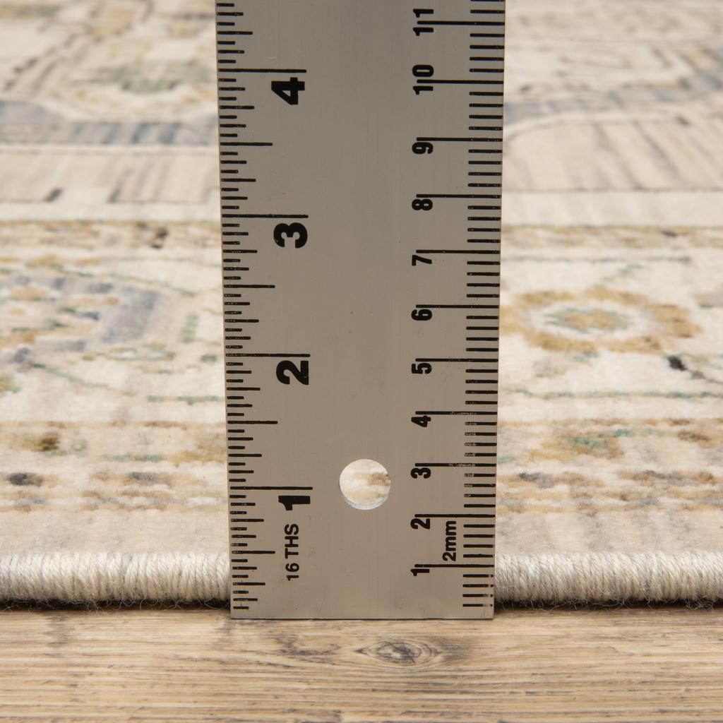 Oriental Weavers Acacia ACA07 Beige Rectangle Indoor Area Rug Oriental Pattern-