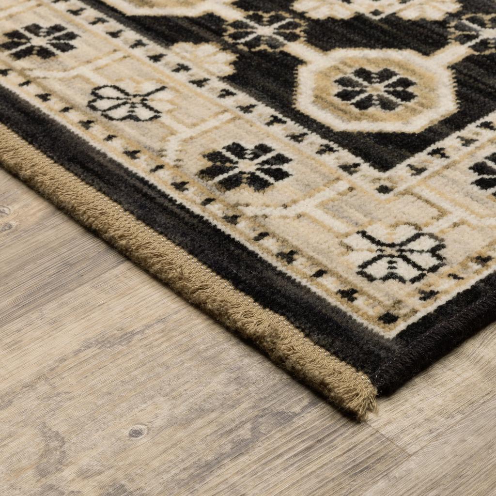 Oriental Weavers Acacia ACA09 Beige Rectangle Indoor Area Rug Oriental Pattern-