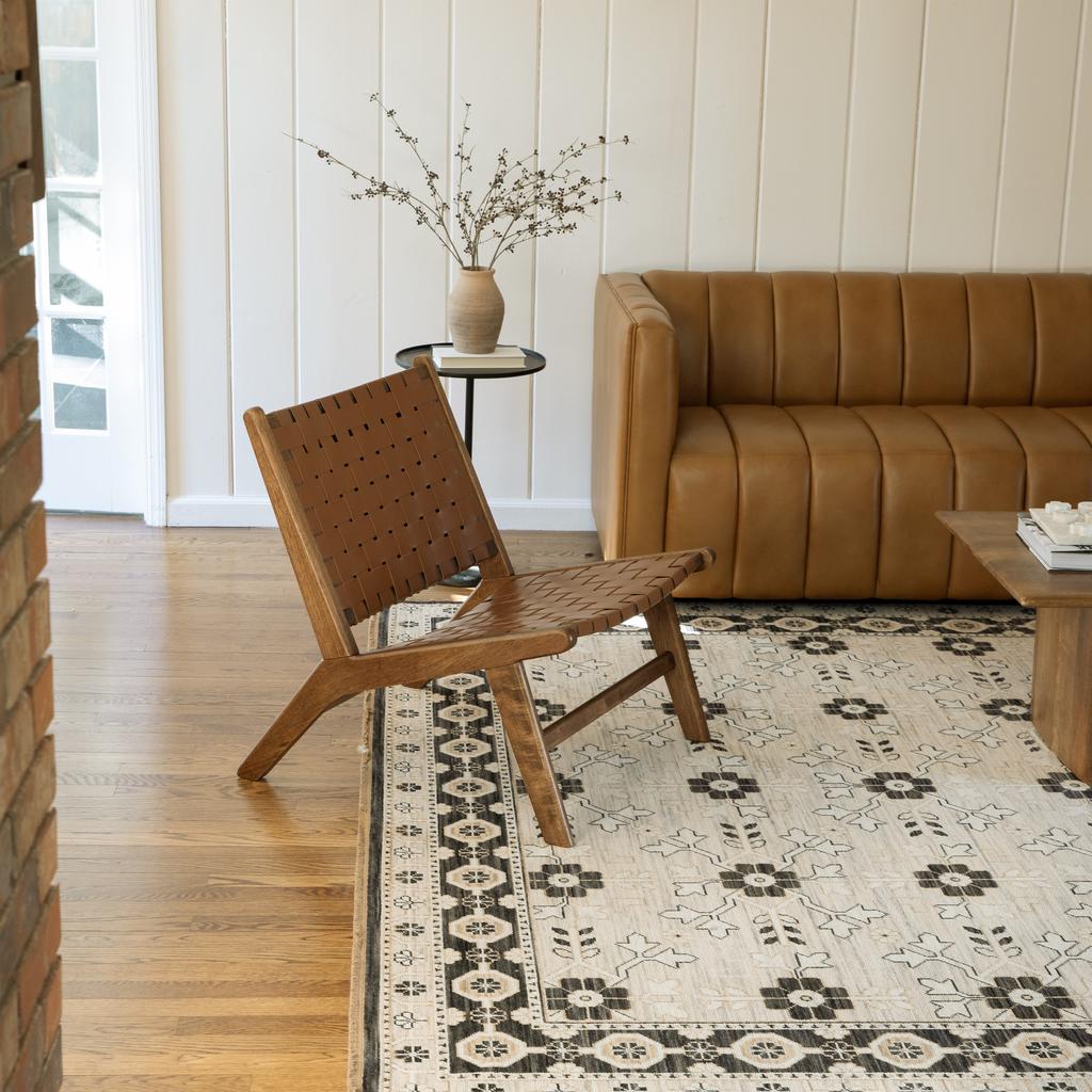 Oriental Weavers Acacia ACA09 Beige Rectangle Indoor Area Rug Oriental Pattern-