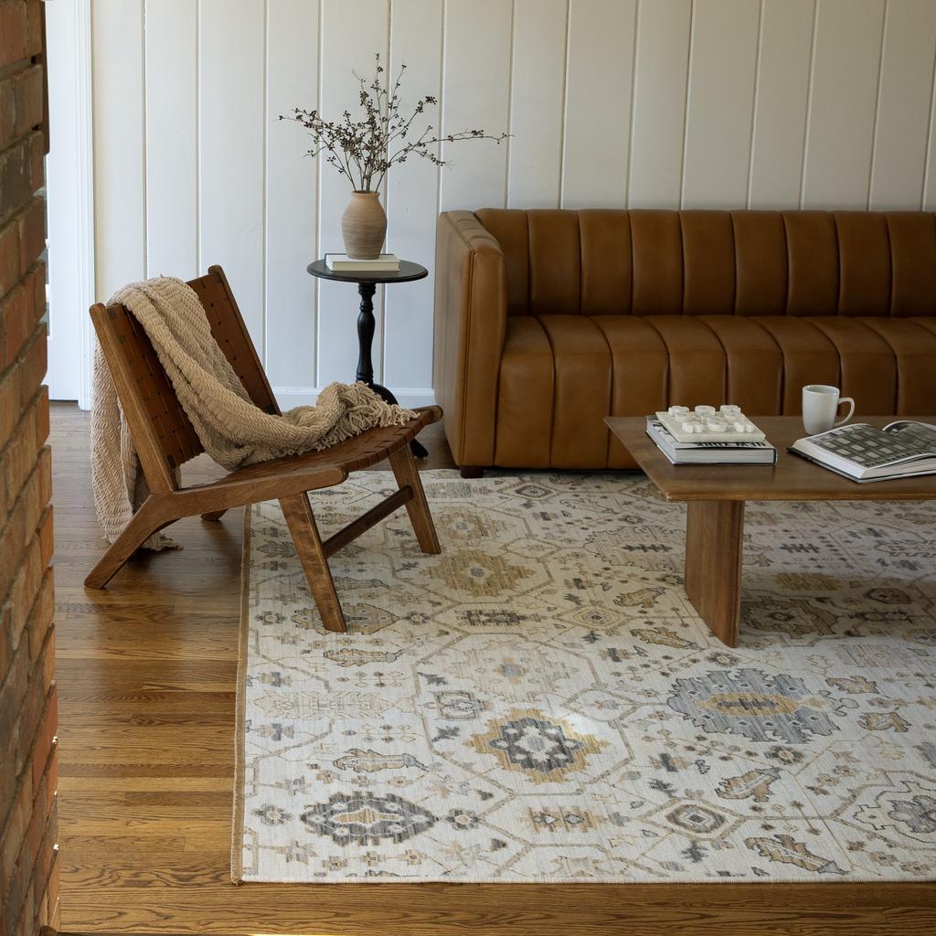 Oriental Weavers Acacia ACA11 Beige Rectangle Indoor Area Rug Oriental Pattern-