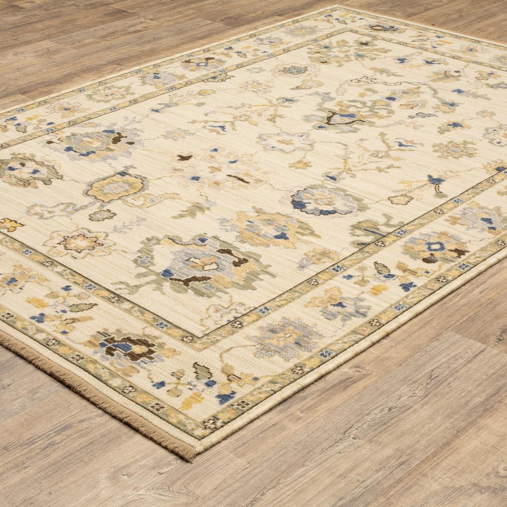 Oriental Weavers Acacia ACA13 Beige Rectangle Indoor Area Rug Oriental Pattern-