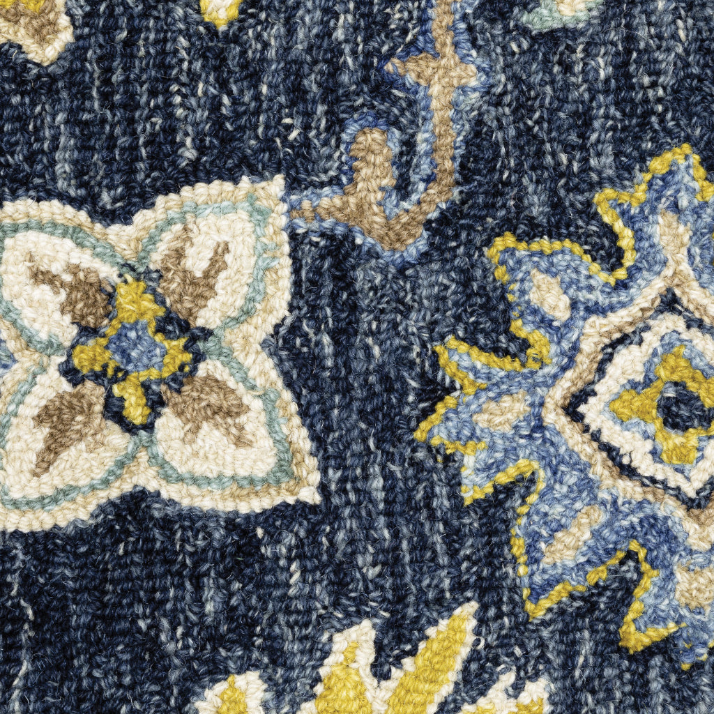 Oriental Weavers Alfresco 28405 Multicolor Rectangle Indoor Area Rug - Vintage Bohemian Hand Tufted Rug
