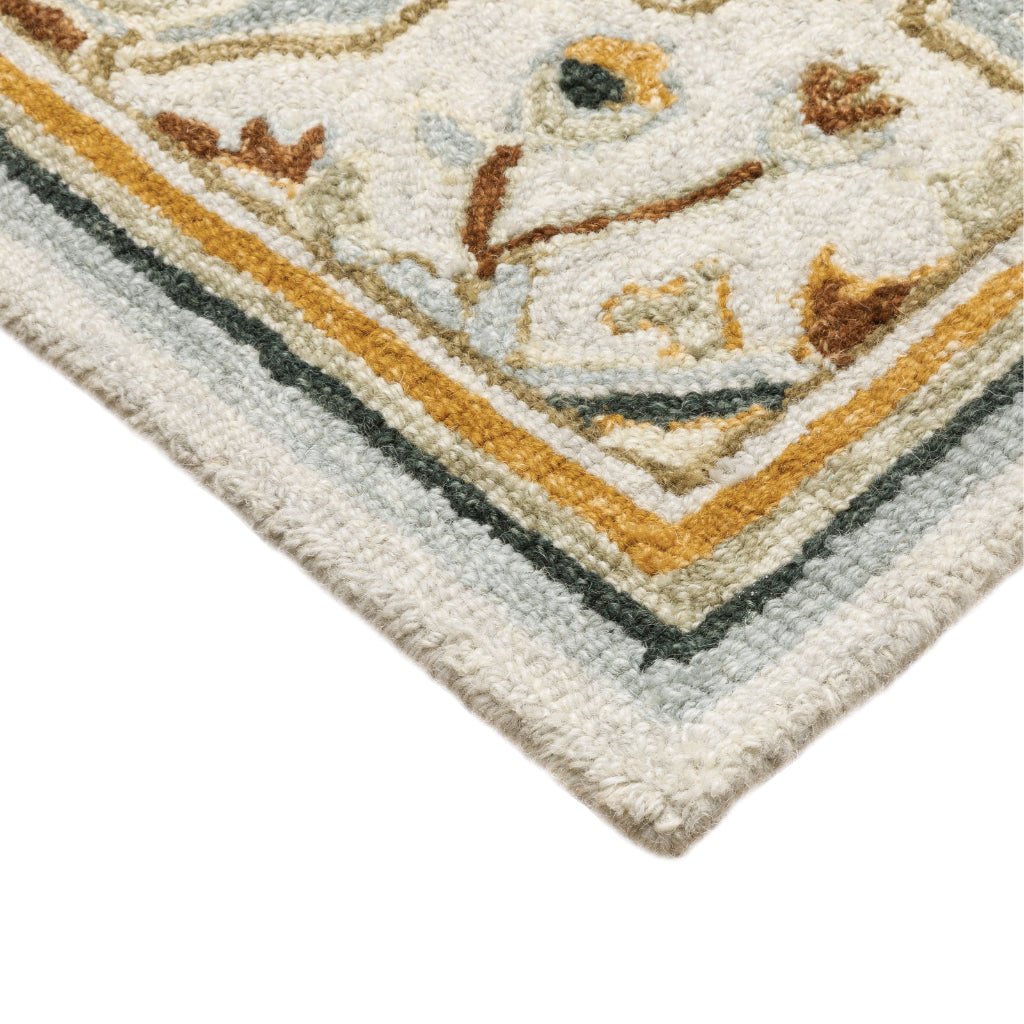 Oriental Weavers Alfresco 28407 Multicolor Indoor Runner - Vintage Bohemian Hand Tufted Rug