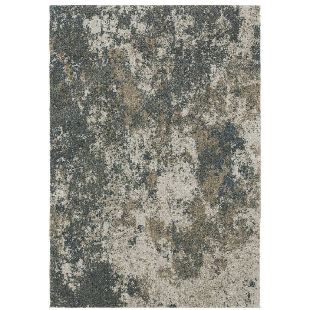 Oriental Weavers Alton 531L9 Multicolor Rectangle Indoor Area Rug - Modern Contemporary Rug with Distressed Abstract Design-