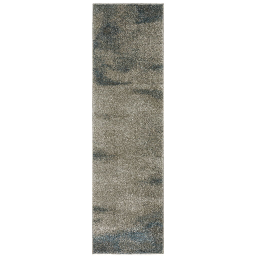 Oriental Weavers Alton 5562V Gray Rectangle Indoor Runner - Elegant Contemporary Rug with Ombre Design-