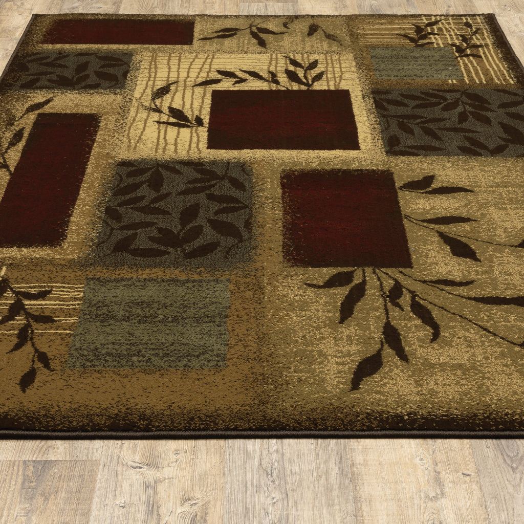 Oriental Weavers Amelia 260X6 Multicolor Rectangle Indoor Area Rug - Stain Resistant Machine Made Floral Rug