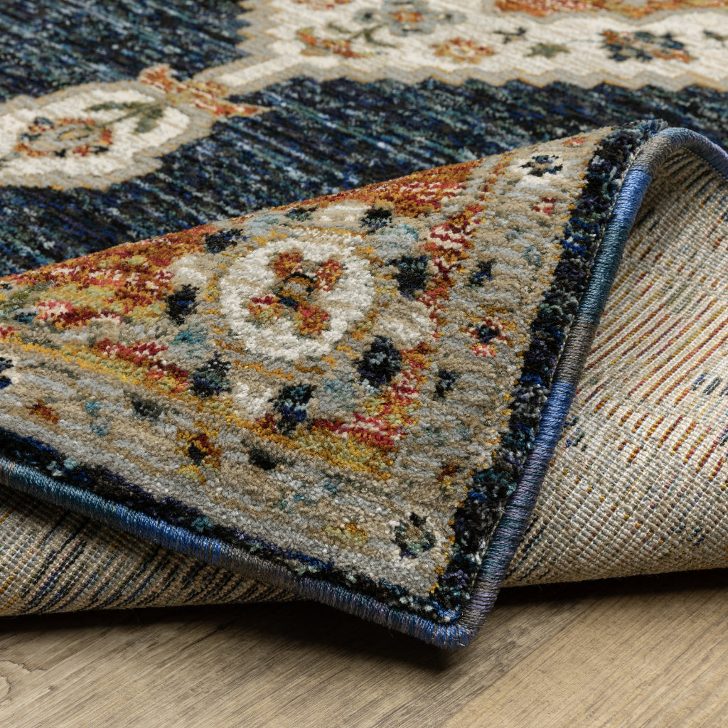 Oriental Weavers Andorra 2281E Multicolor Rectangle Area Rug – Elegant Machine Woven Stain-Resistant Indoor Rug-