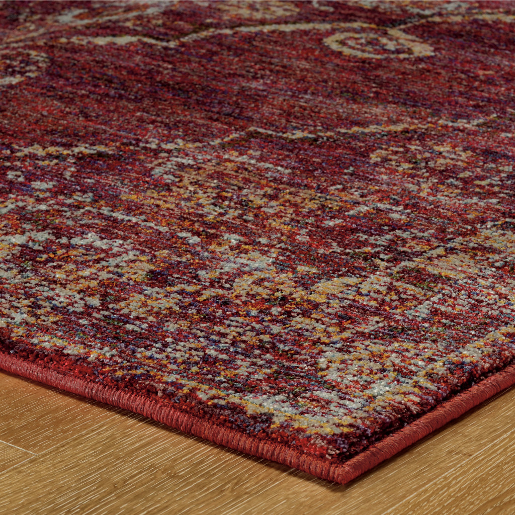 Oriental Weavers Andorra 7135E Multicolor Rectangle Indoor Runner - Durable &amp; Stain Resistant Rug with Medallion Design
