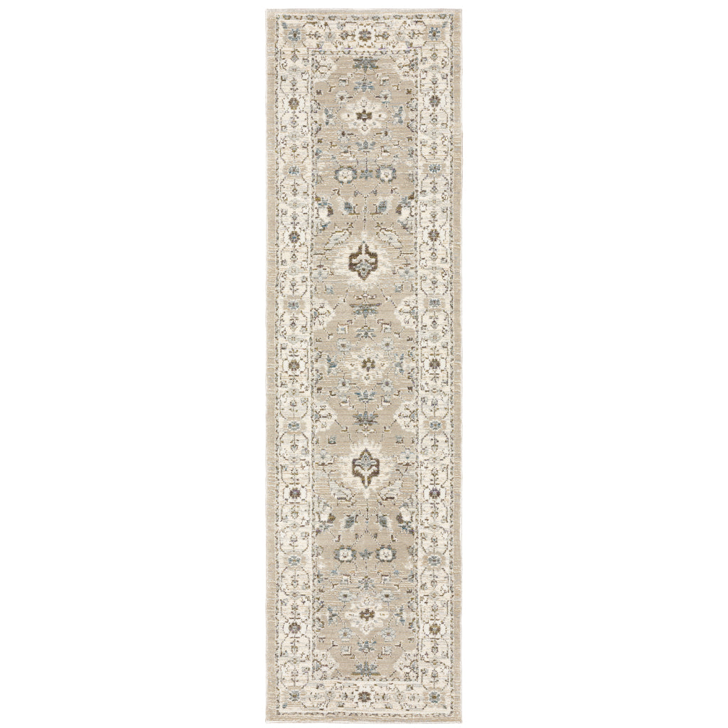 Oriental Weavers Andorra 8930L Multicolor Rectangle Indoor Runner - Durable & Stain Resistant Rug with Floral Design-