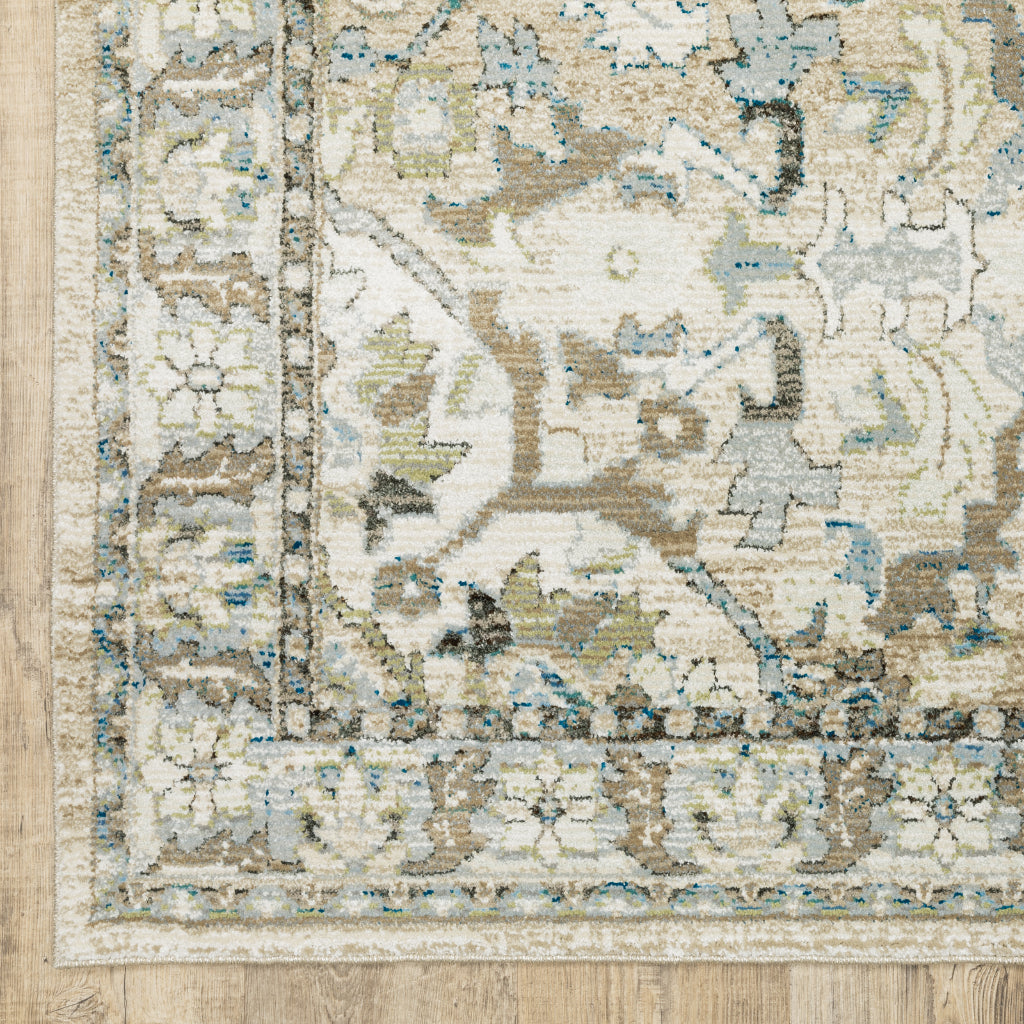 Oriental Weavers Andorra 9818G Multicolor Rectangle Indoor Runner - Durable &amp; Stain Resistant Rug with Medallion Design