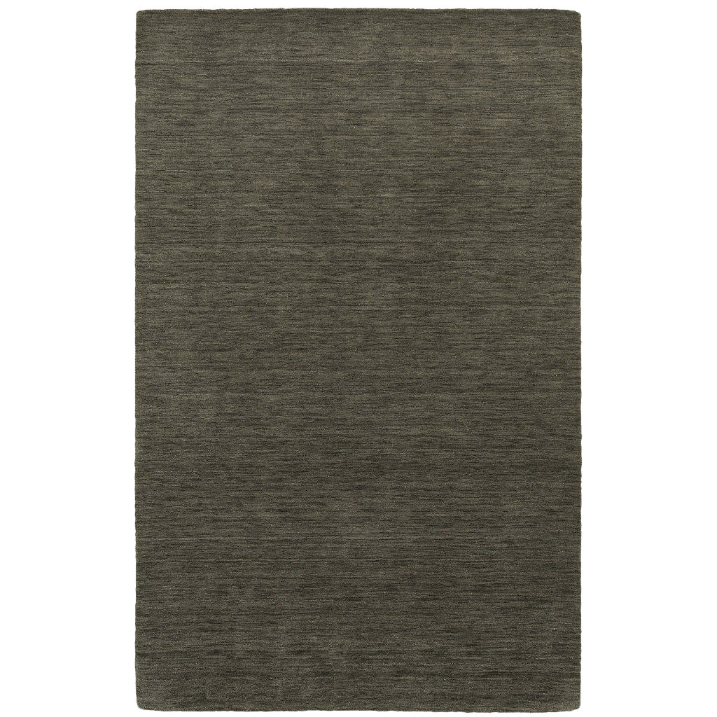 Oriental Weavers Aniston 27102 Charcoal Rectangle Indoor Area Rug - Luxurious Hand Tufted Rug Made of 100% Wool-