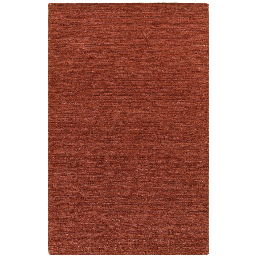 Oriental Weavers Aniston 27103 Red Rectangle Indoor Area Rug - Luxurious Hand Tufted Rug Made of 100% Wool-