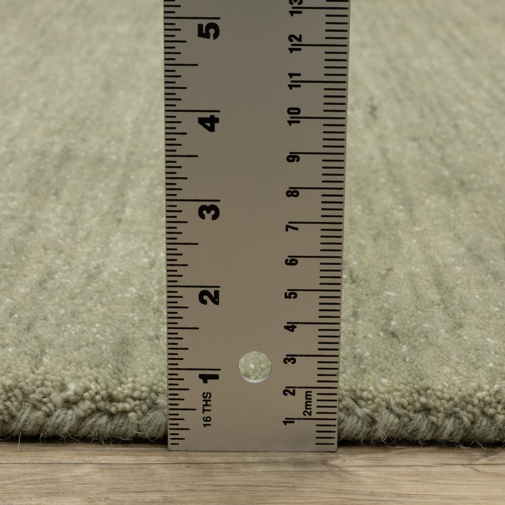 Oriental Weavers Aniston II 27120 Sage Rectangle Indoor Area Rug Solid Pattern-