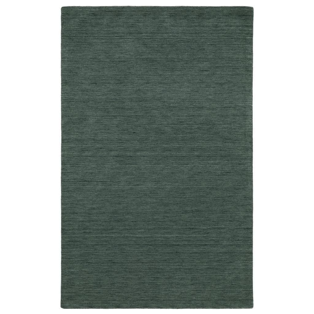 Oriental Weavers Aniston II 27121 Teal Rectangle Indoor Area Rug Solid Pattern-
