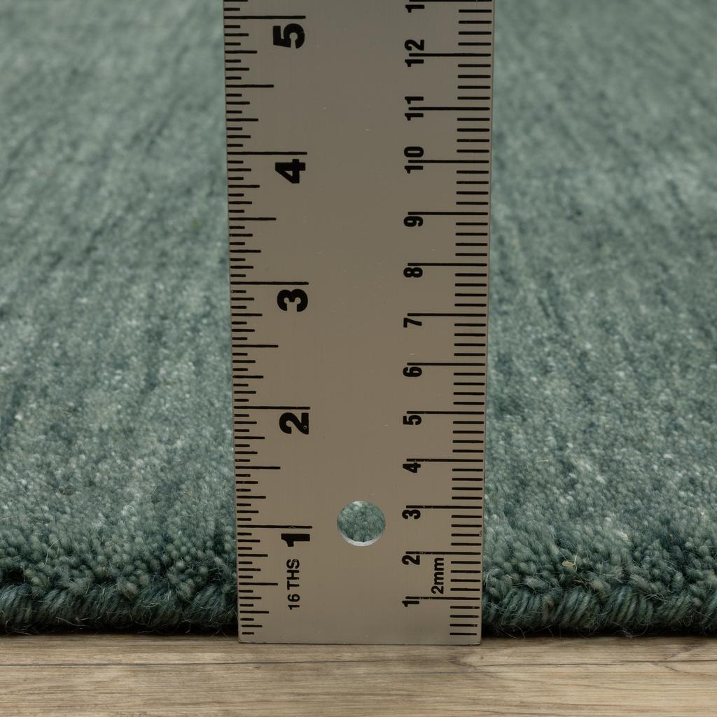 Oriental Weavers Aniston II 27121 Teal Rectangle Indoor Area Rug Solid Pattern-