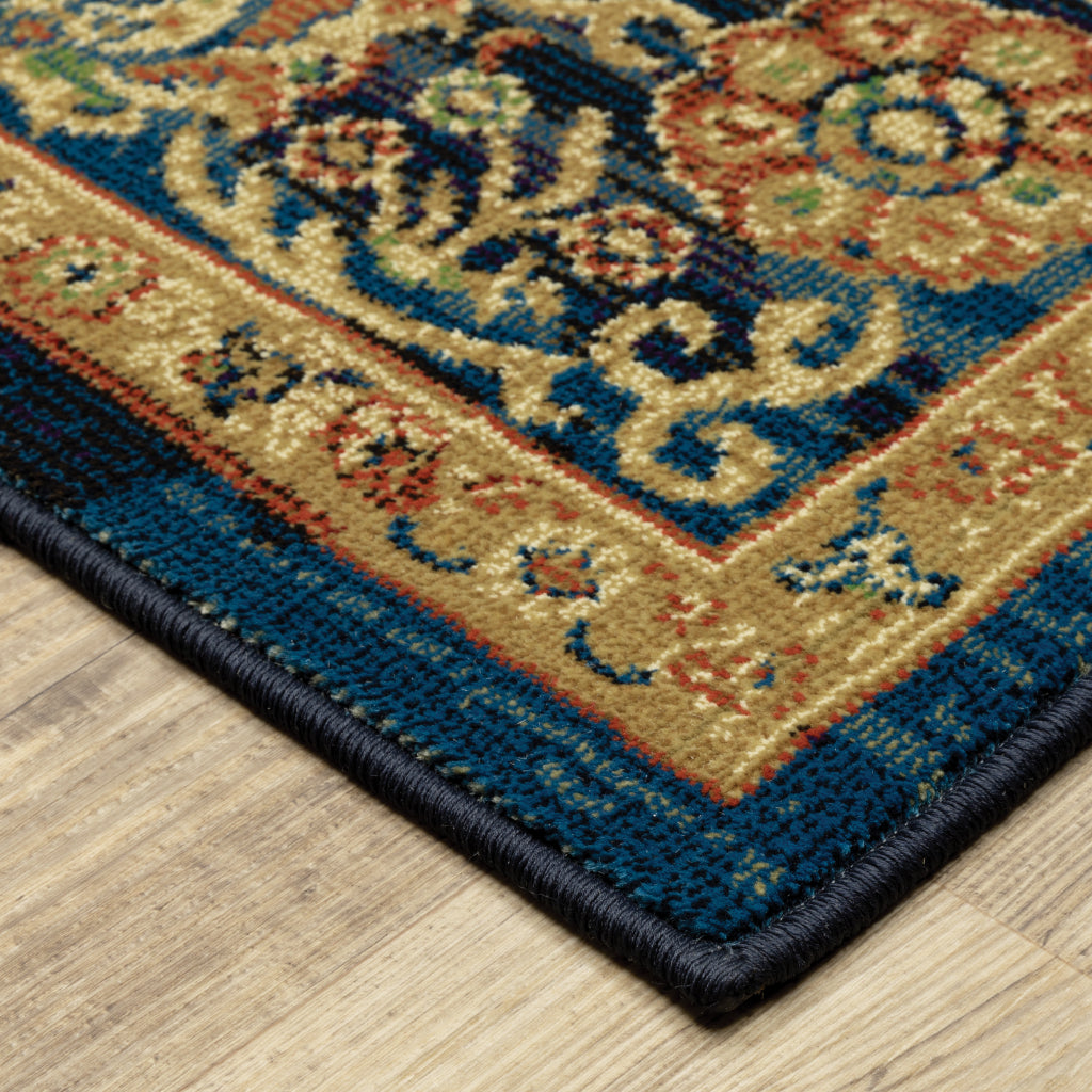 Oriental Weavers Ankara 501K5 Multicolor Rectangle Indoor Area Rug - Vibrant Stain Resistant Medium Pile Rug with Oriental Design