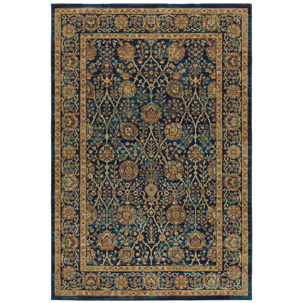 Oriental Weavers Ankara 501K5 Multicolor Rectangle Indoor Area Rug - Vibrant Stain Resistant Medium Pile Rug with Oriental Design