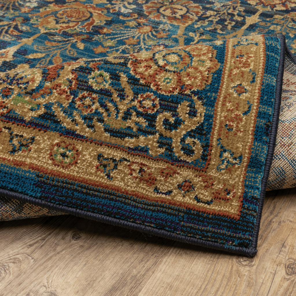Oriental Weavers Ankara 501K5 Multicolor Rectangle Indoor Area Rug - Vibrant Stain Resistant Medium Pile Rug with Oriental Design
