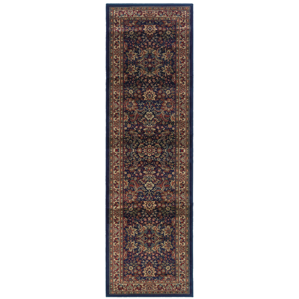 Oriental Weavers Ariana 113B2 Multicolor Rectangle Indoor Runner - Stylish Stain Resistant Machine Made Rug-