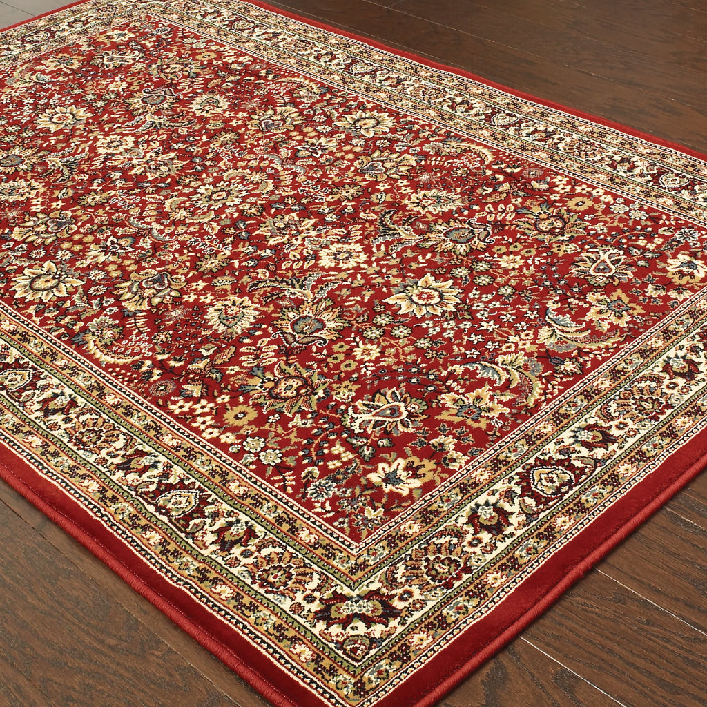 Oriental Weavers Ariana 113R3 Multicolor Rectangle Indoor Area Rug - Stylish Stain Resistant Machine Made Rug