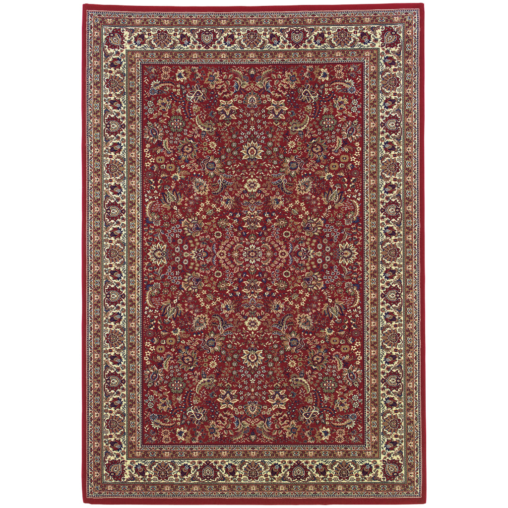 Oriental Weavers Ariana 113R3 Multicolor Rectangle Indoor Area Rug - Stylish Stain Resistant Machine Made Rug