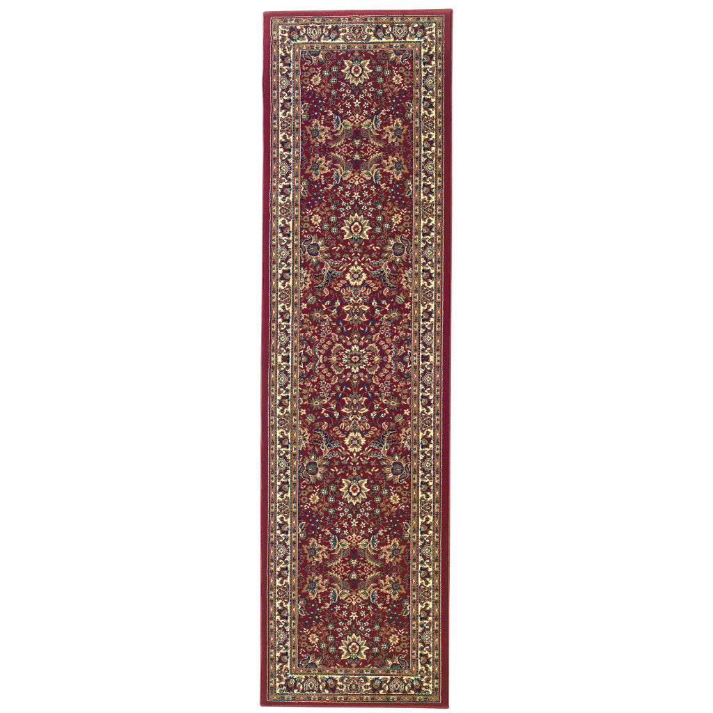 Oriental Weavers Ariana 113R3 Multicolor Rectangle Indoor Runner - Stylish Stain Resistant Machine Made Rug-