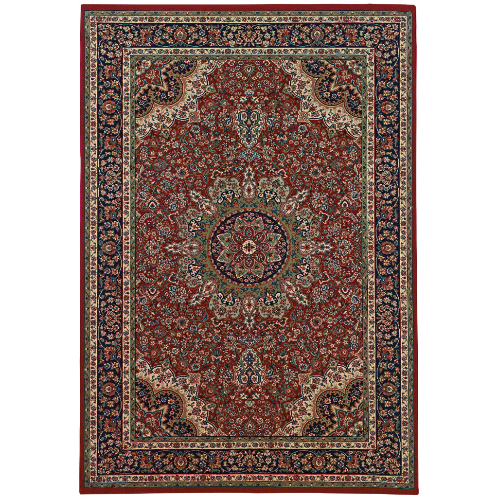 Oriental Weavers Ariana 116R3 Multicolor Rectangle Indoor Area Rug - Stylish Stain Resistant Machine Made Rug-